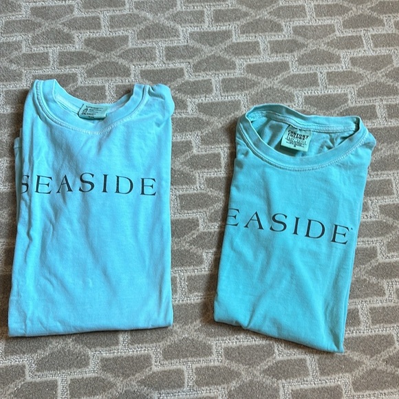 Seaside Teal Comfort Colors T Shirts Bundle Sz Small - Picture 2 of 6